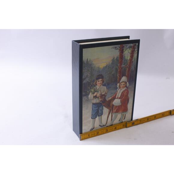 Western Nut, Christmas Box, Sweets Container - Picture 4 of 4